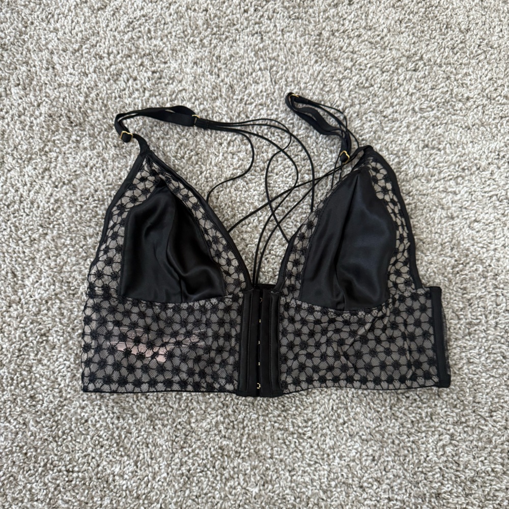 Victoria's Secret Black Lace Bralette